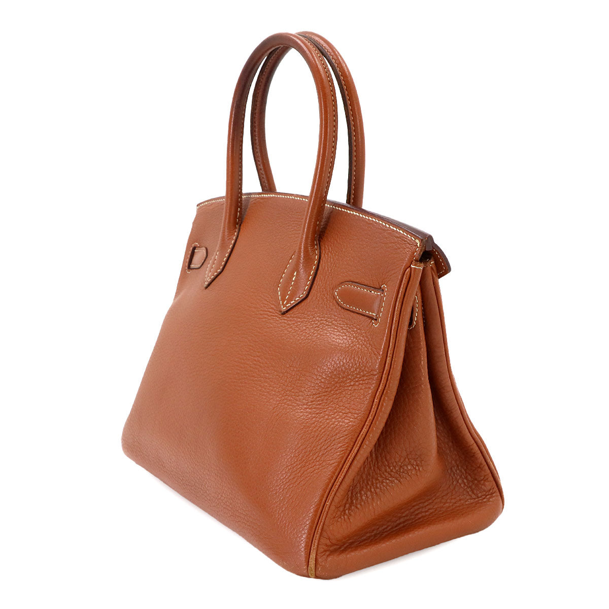 Birkin 30 Hand Bag Togo Cognac Purse