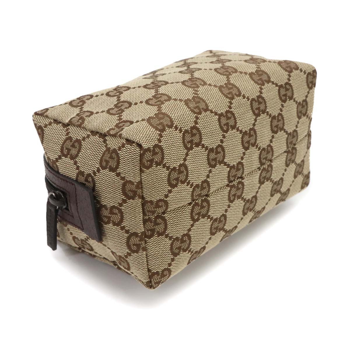 GG Canvas Cosmetic Case Pouch Beige 29595