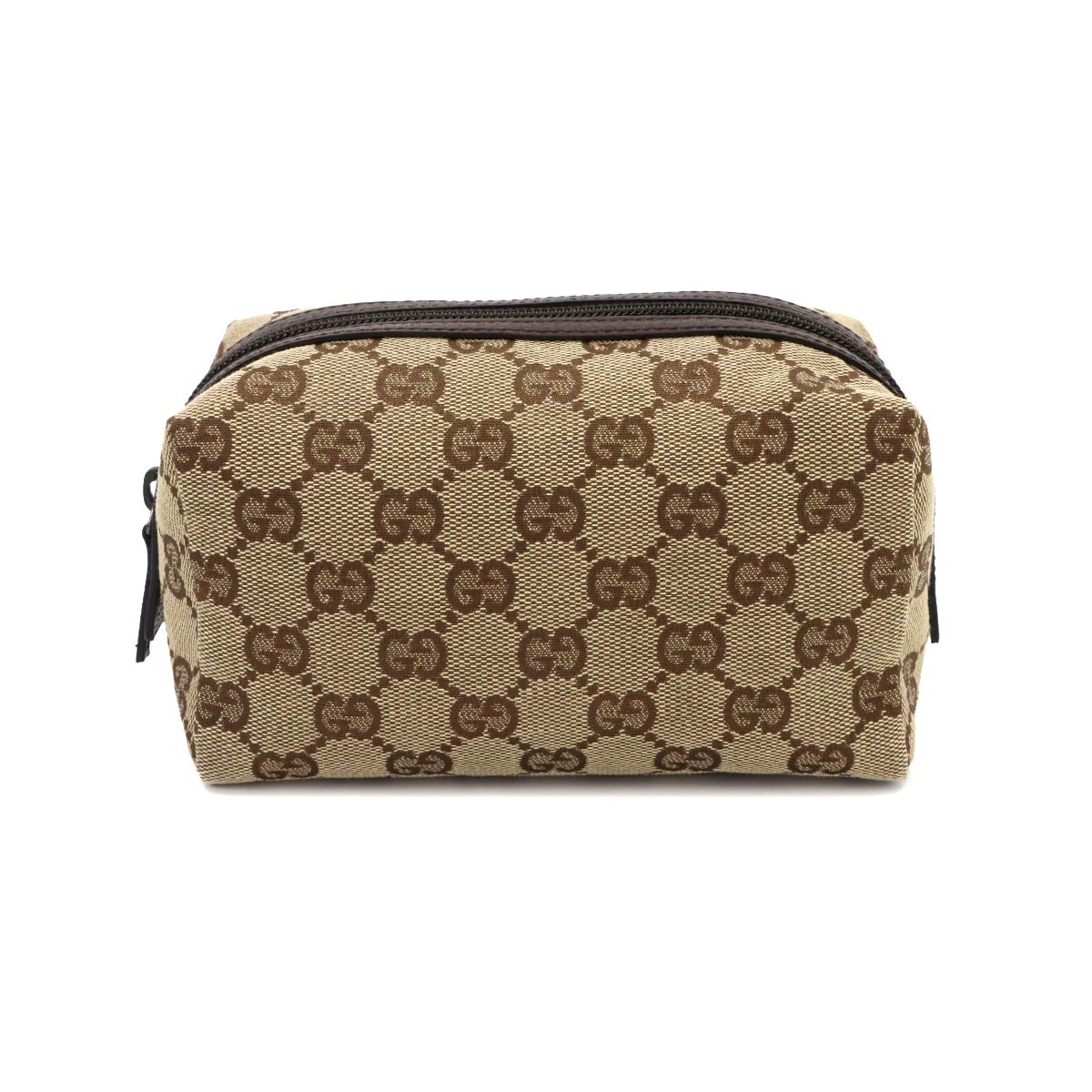 GG Canvas Cosmetic Case Pouch Beige 29595