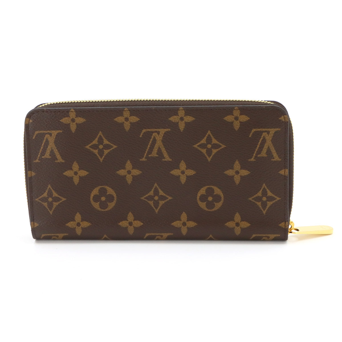 Monogram Zippy Wallet Long Brown Fuchsia M41895 Purse