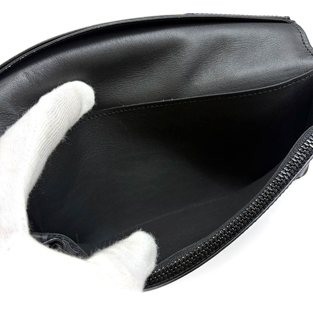 Aerogram Brazza Wallet Leather Noir M69980 Black