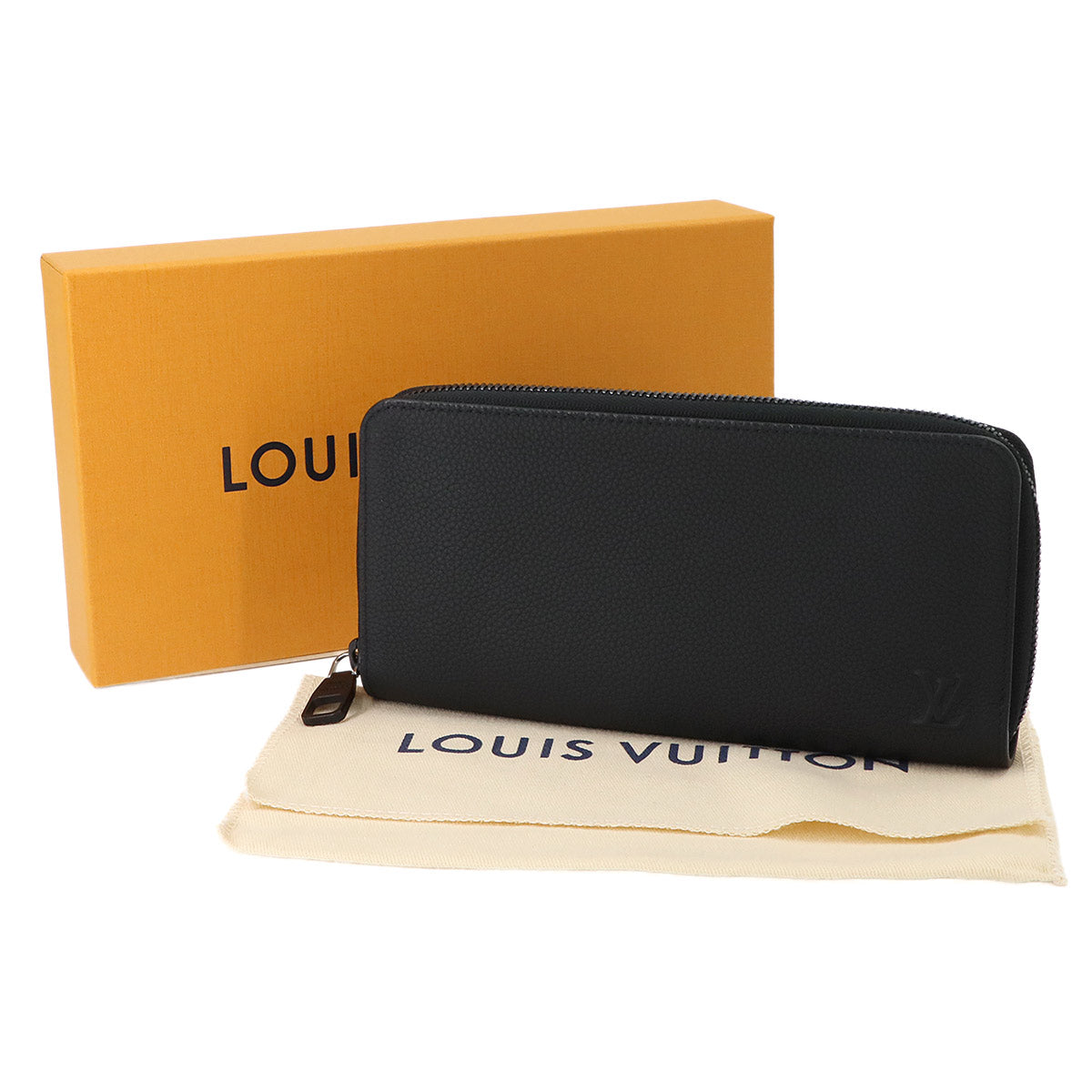 LV Aerogram Zippy Wallet Horizontal Noir M25959