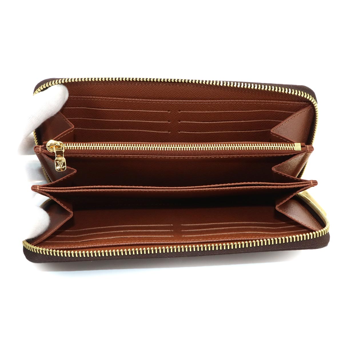 Monogram Zippy Wallet Brown M42616 Purse