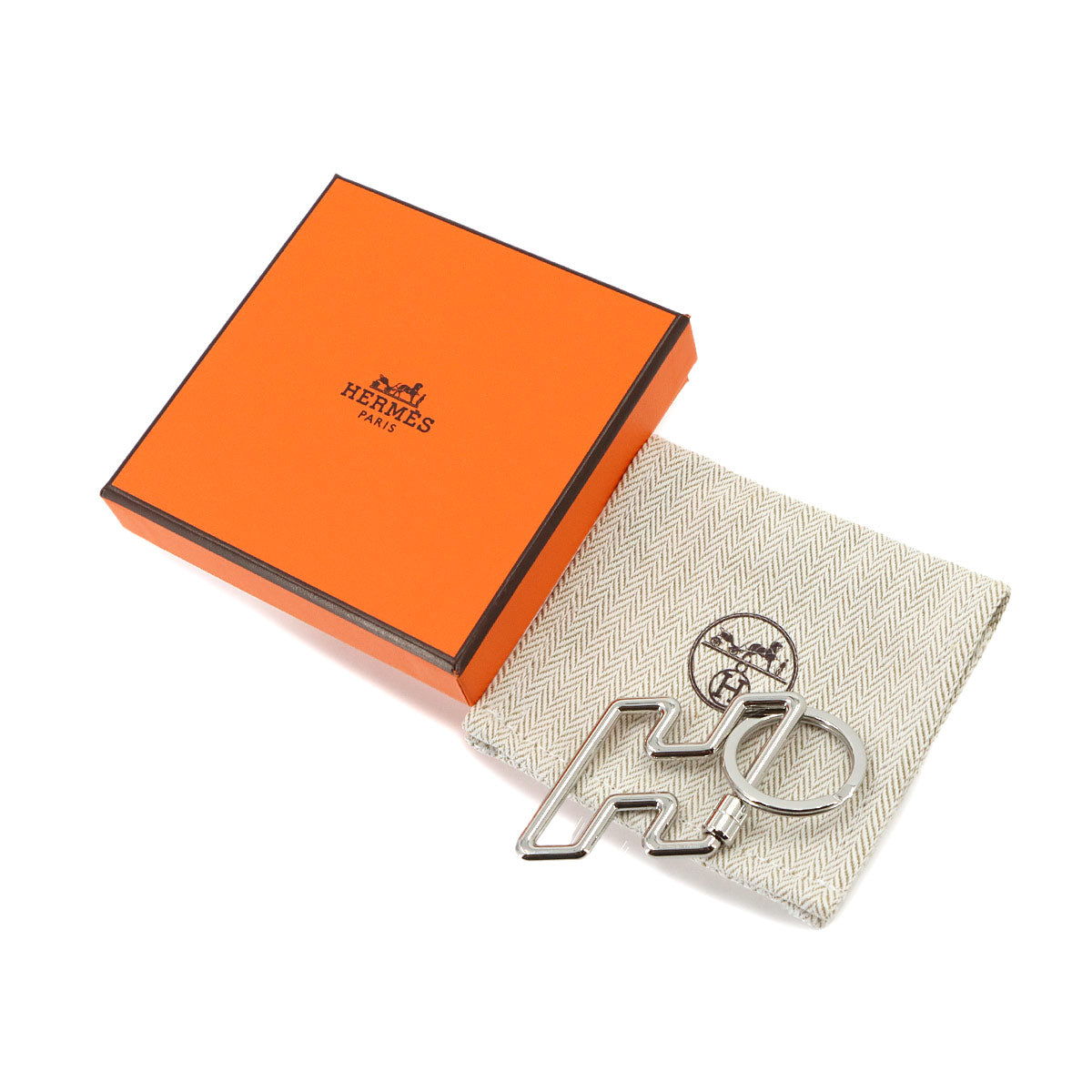 H Too Speed Key Ring Silver H077245FJ00