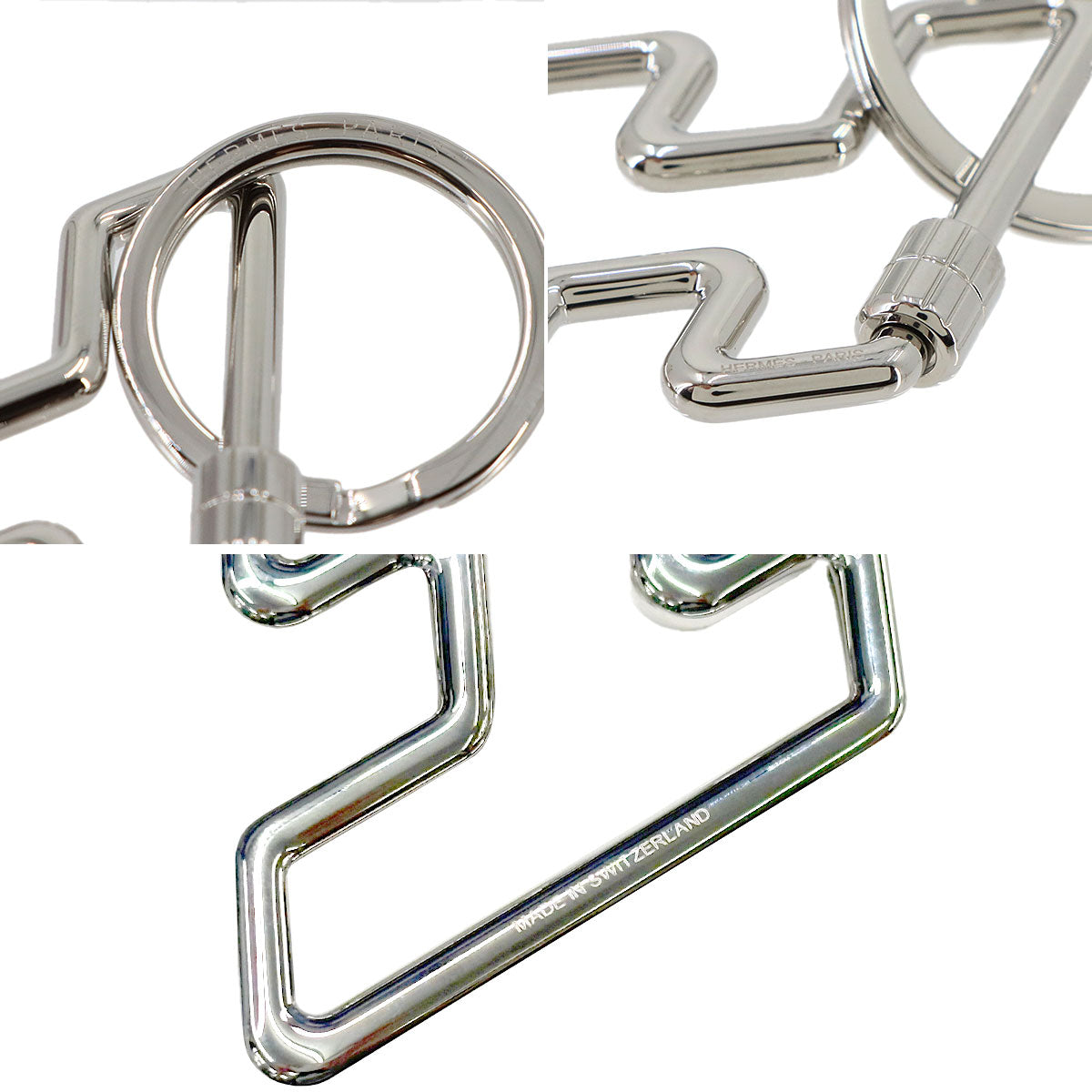 H Too Speed Key Ring Silver H077245FJ00