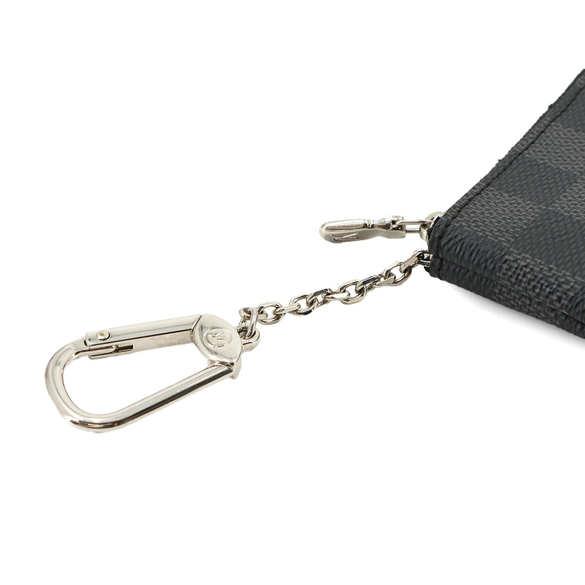 Damier Graphite Pochette Cles Coin Case N60155