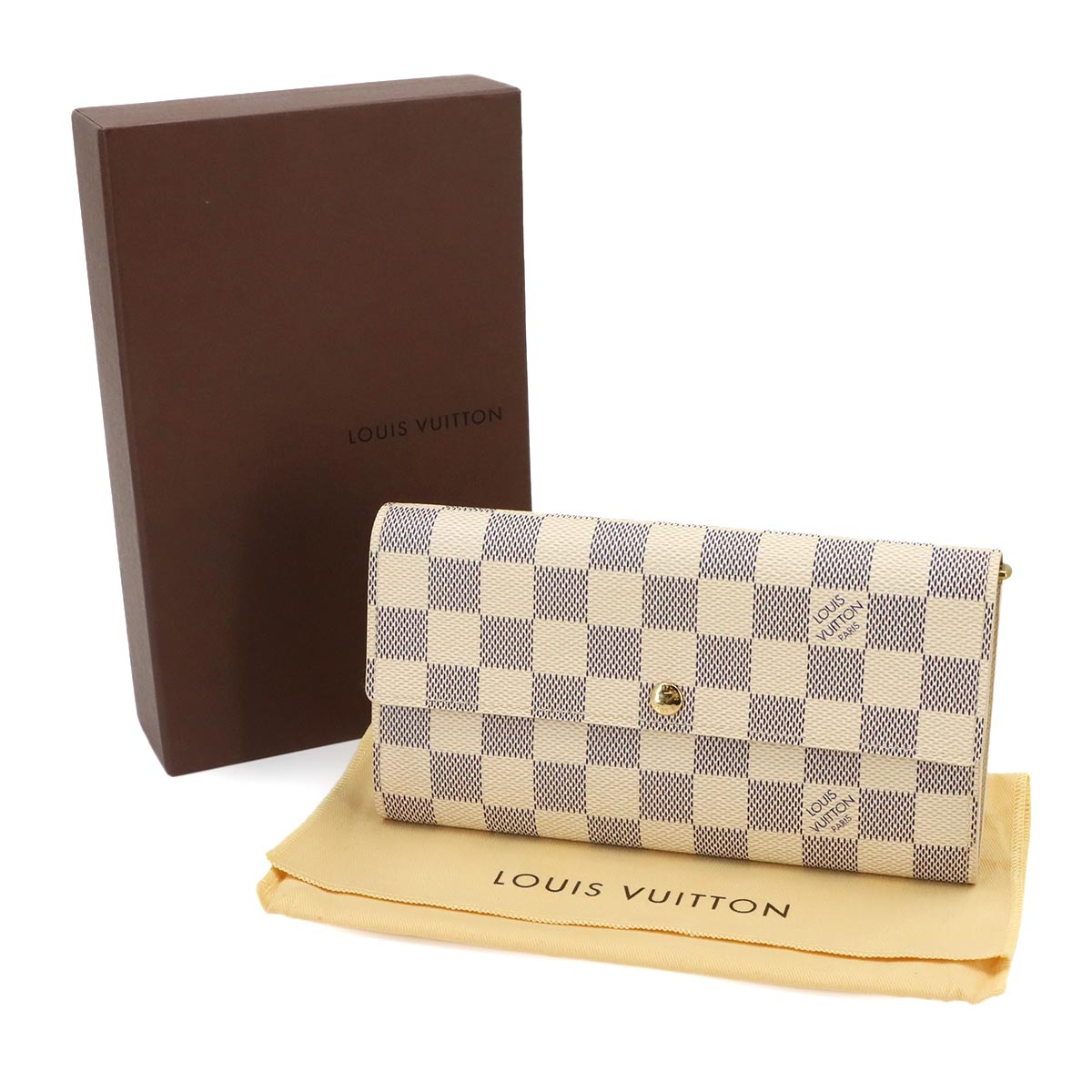Damier Azur Portefeuille Sarah Wallet N61735