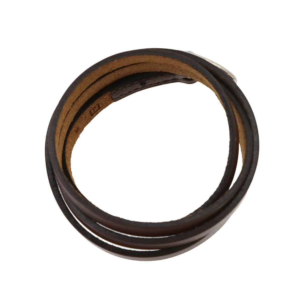 Hapi3 Bracelet Swift Leather Brown Accessory