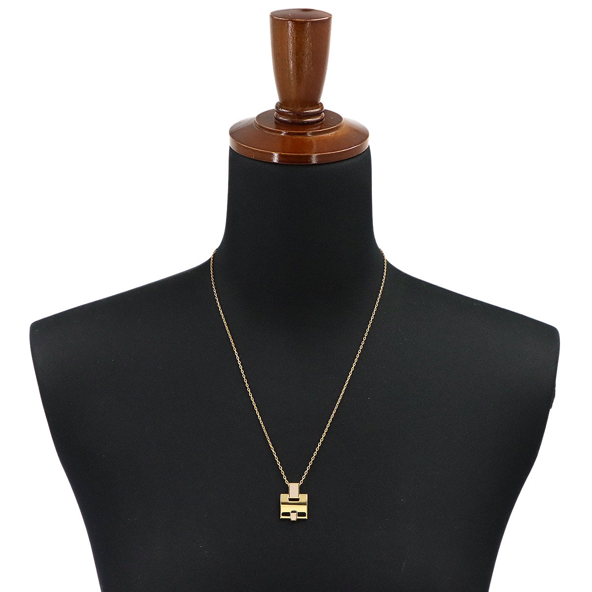 Eileen Necklace Pendant Gold Marron Glace Accessory