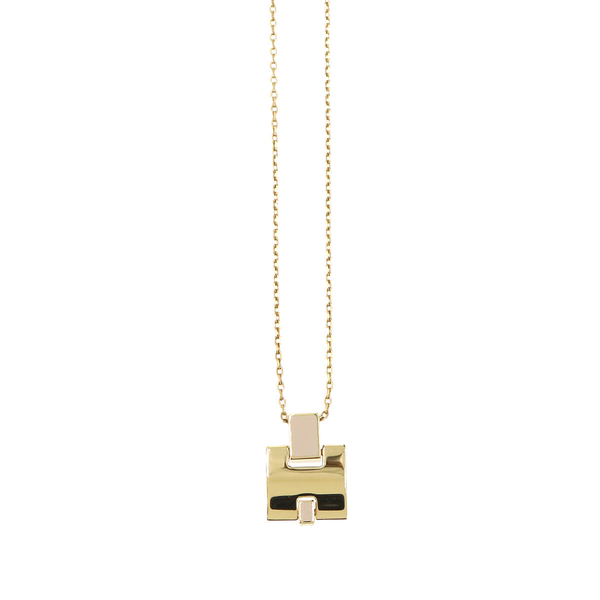 Eileen Necklace Pendant Gold Marron Glace Accessory