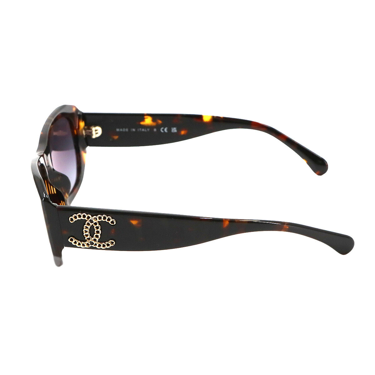 Sunglasses Coco Logos Tortoise Brown Rectangle Shape Eyewear