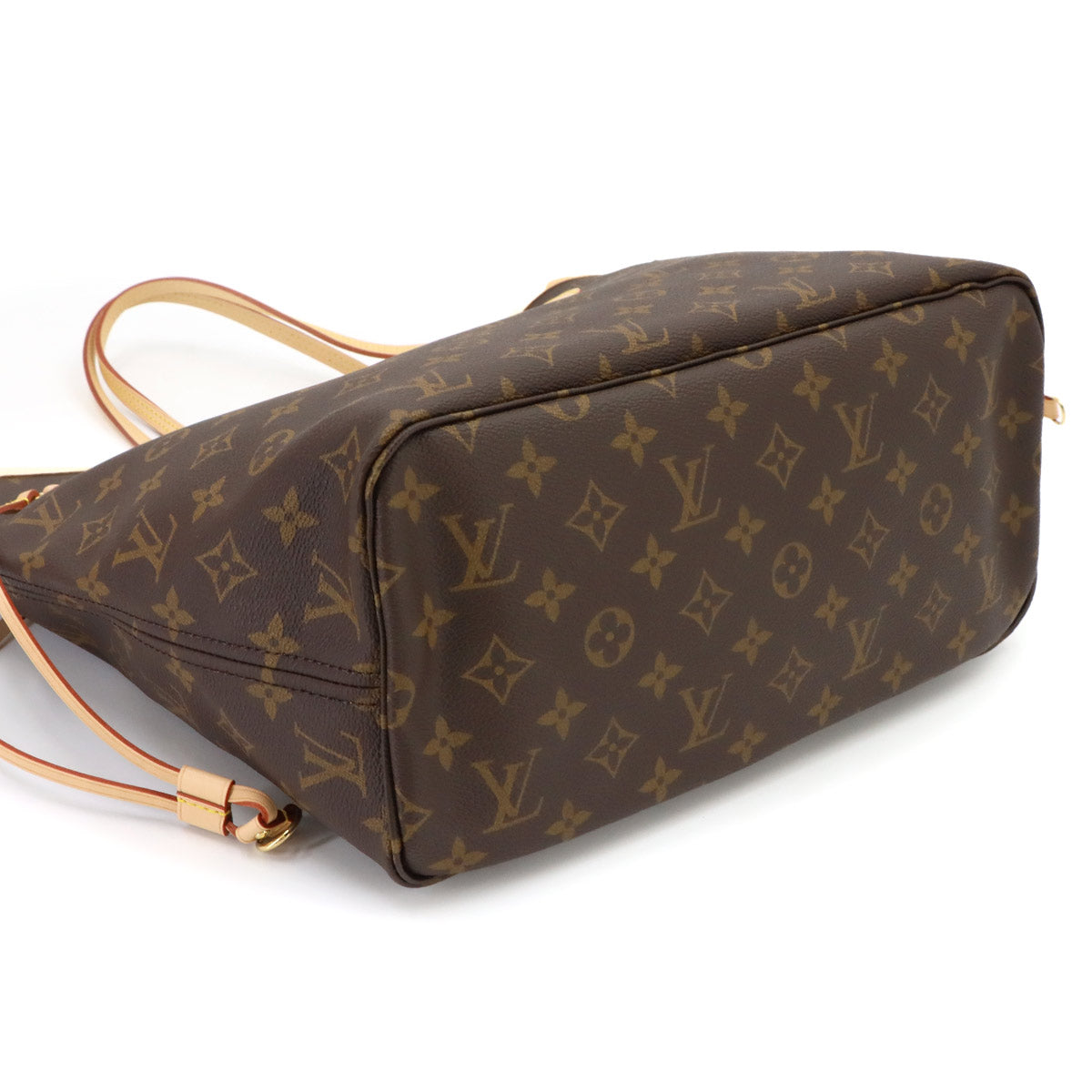 Monogram Neverfull MM Tote Bag Beige M46975 Purse
