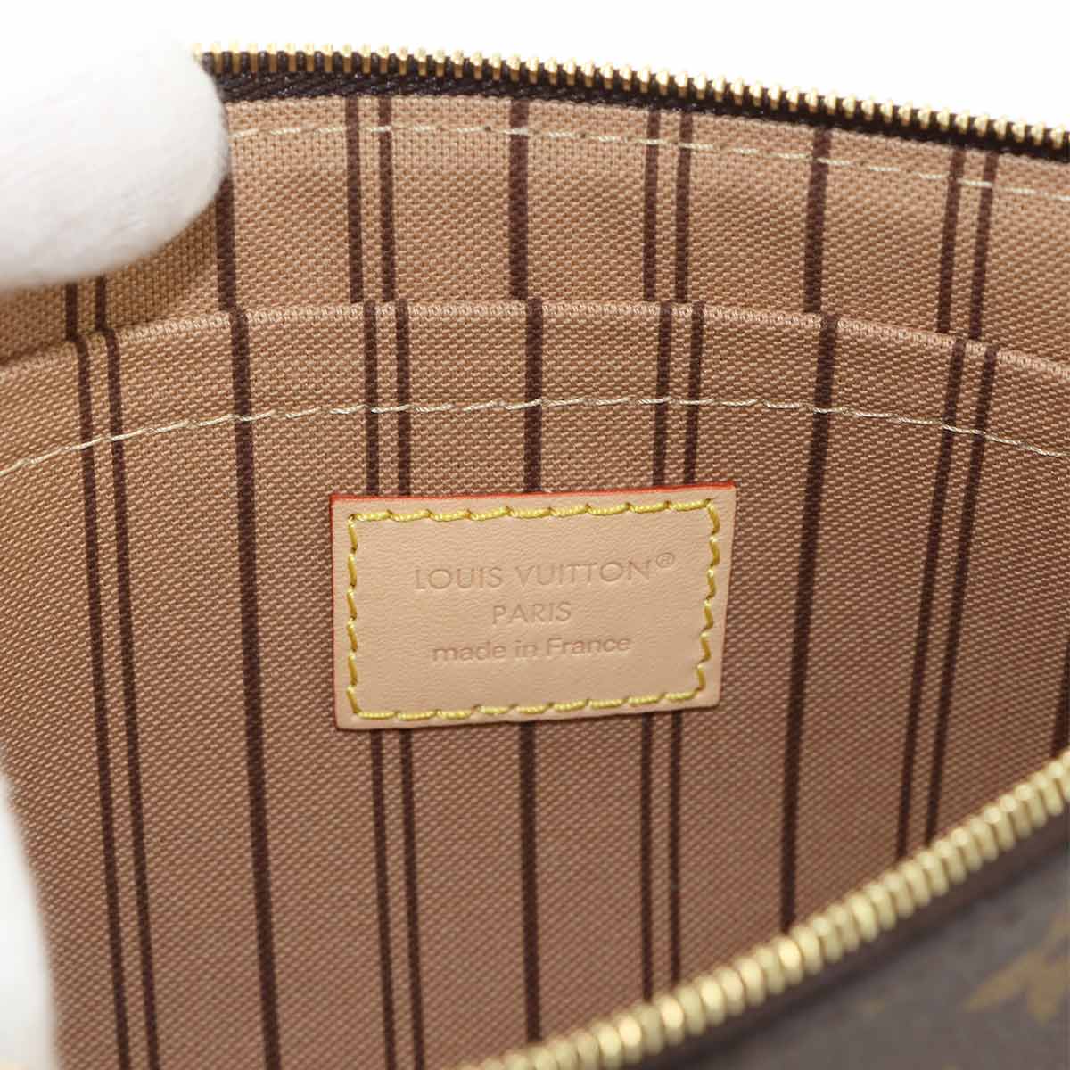 Monogram Neverfull MM Tote Bag Beige M46975 Purse