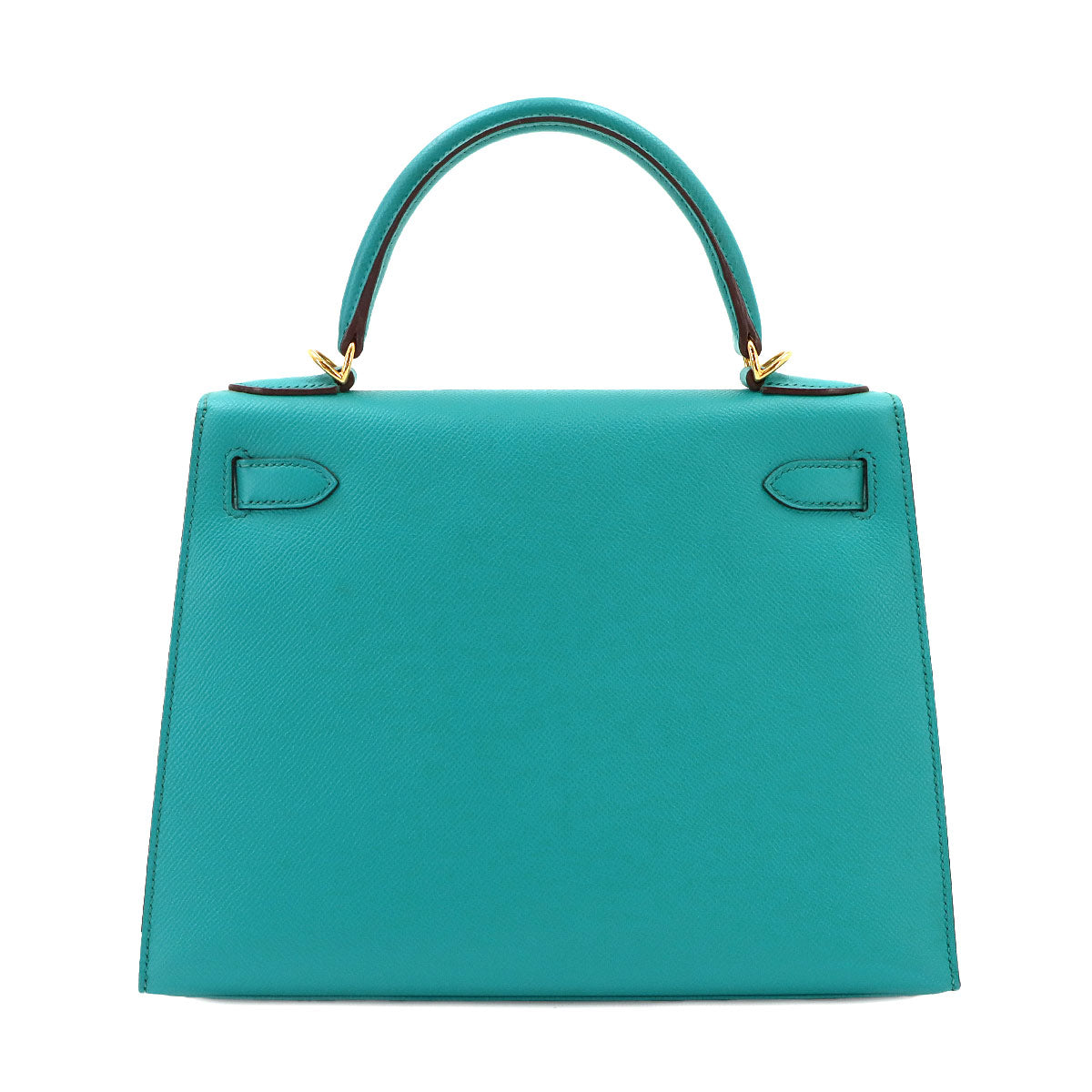 Kelly 28 2way Hand Shoulder Bag Epsom Bleu Paon
