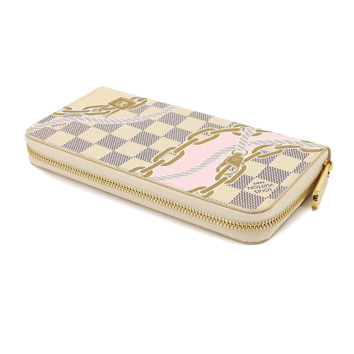 Damier Azur Nautical Zippy Wallet N40480