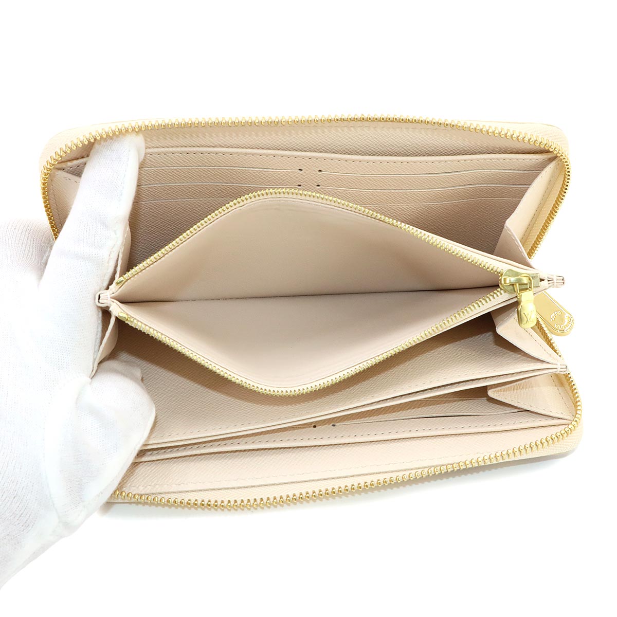 Damier Azur Nautical Zippy Wallet N40480