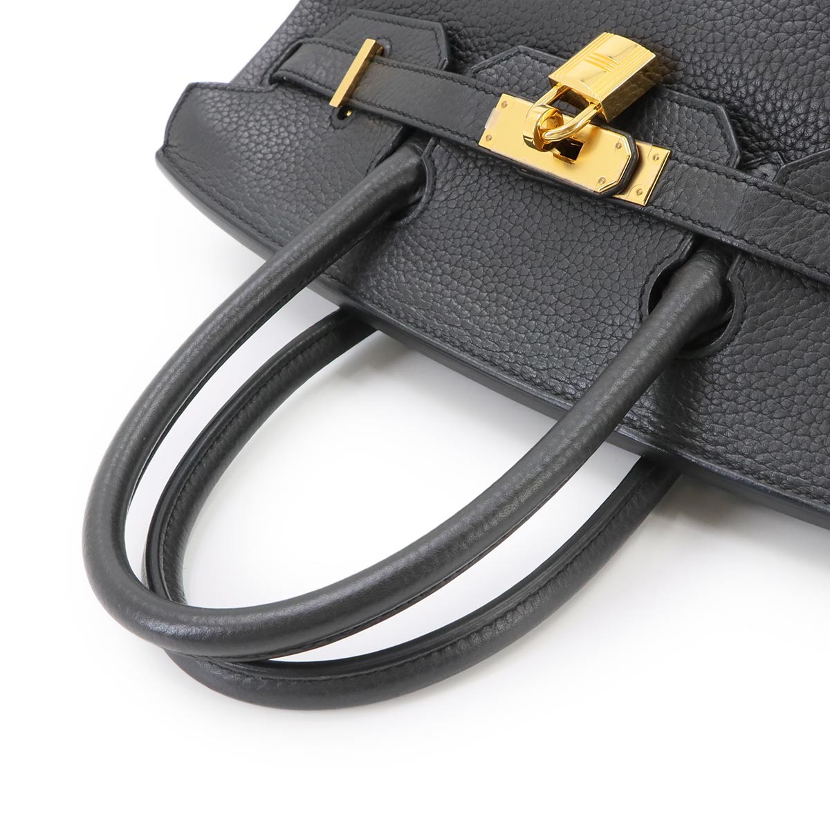 Birkin 30 Hand Bag Taurillon Clemence Plomb Purse