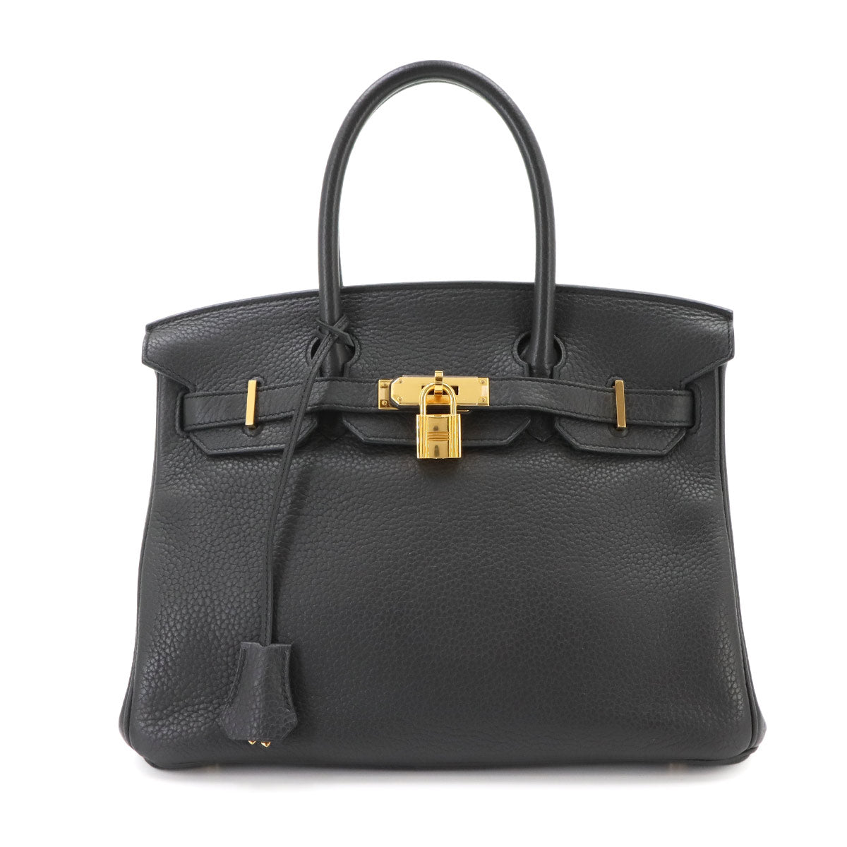 Birkin 30 Hand Bag Taurillon Clemence Plomb Purse