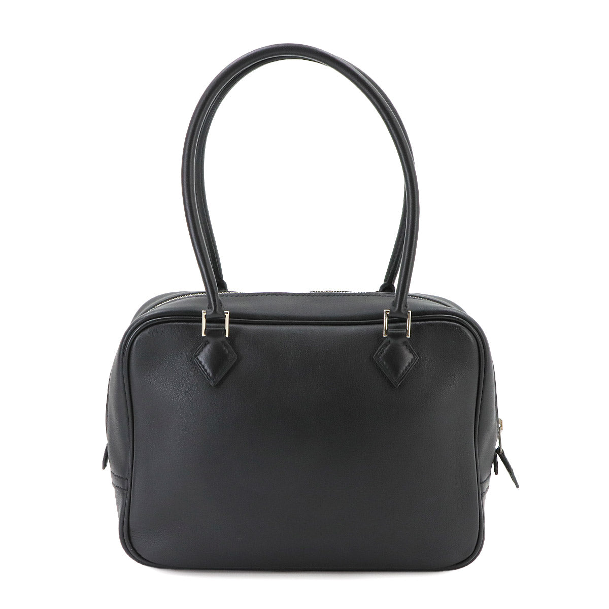 Mini Plume 20 Hand Bag Veau Swift Black Purse