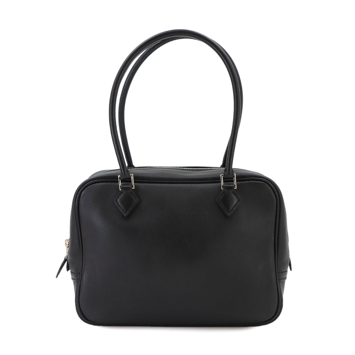 Mini Plume 20 Hand Bag Veau Swift Black Purse