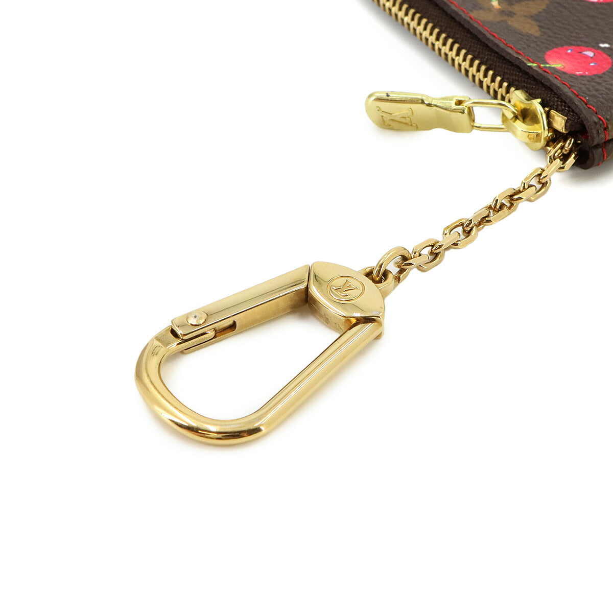Monogram Cherry Pochette Cles Coin Case Purse M95042