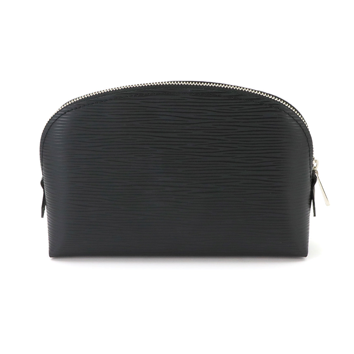 Epi Pochette Cosmetic Pouch Leather Black M41348