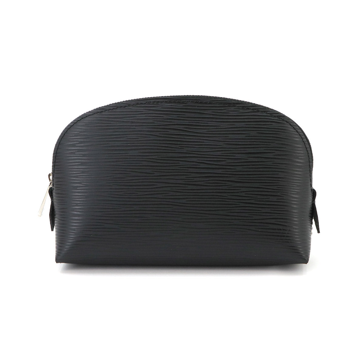 Epi Pochette Cosmetic Pouch Leather Black M41348