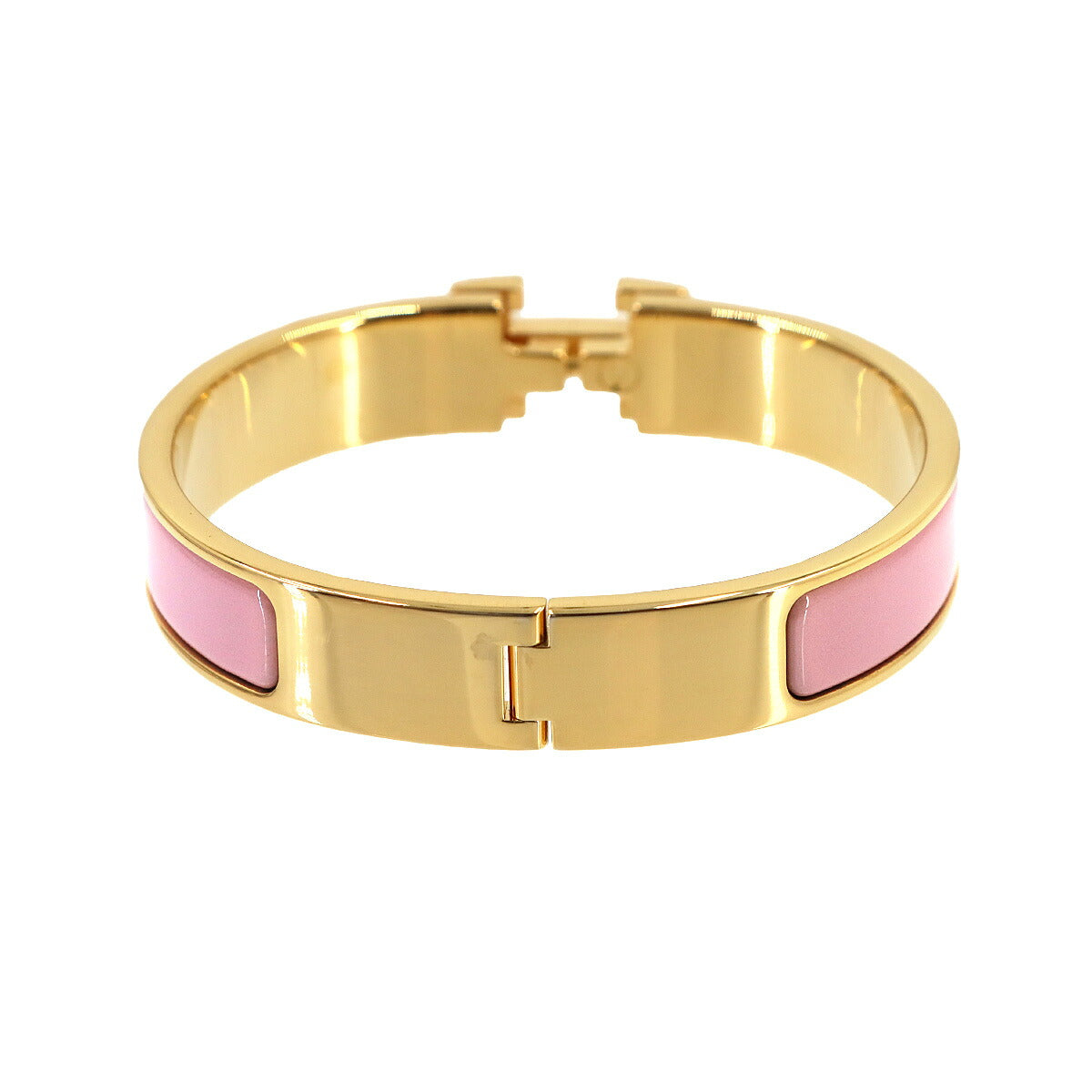 Clic H PM Bangle Bracelet Pink gold Accessory