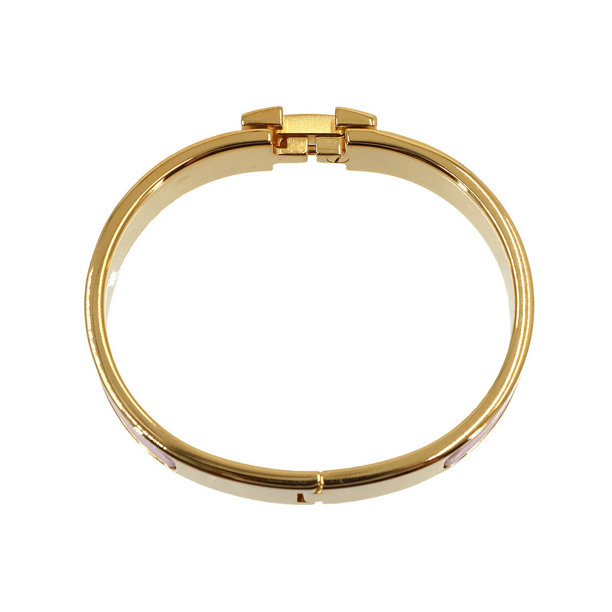 Clic H PM Bangle Bracelet Pink gold Accessory