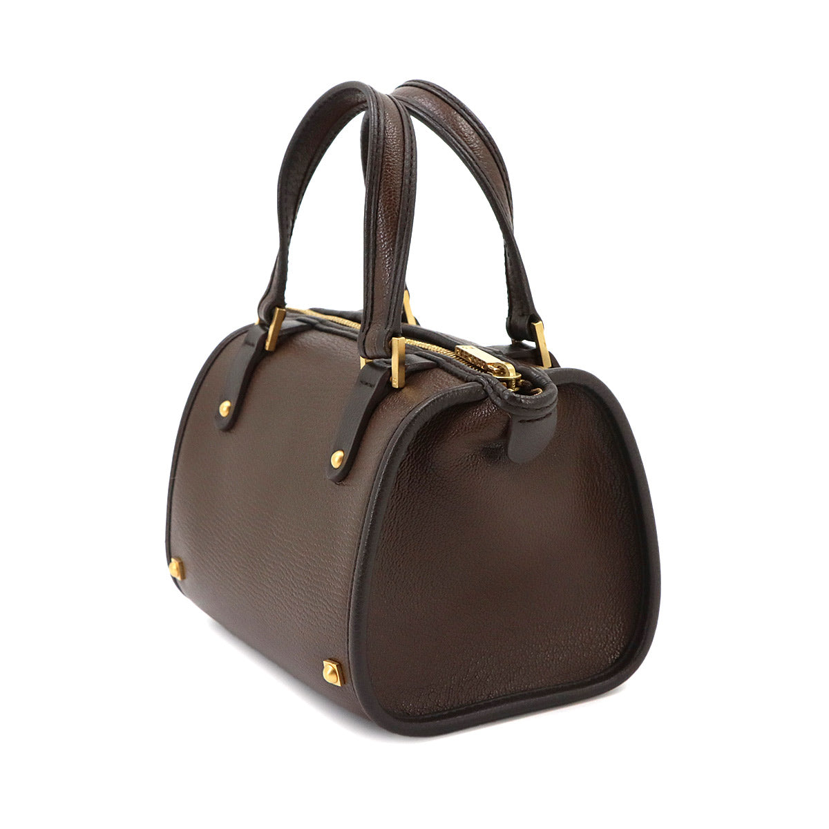 Astrid Mini Hand Bag Leather Brown Purse