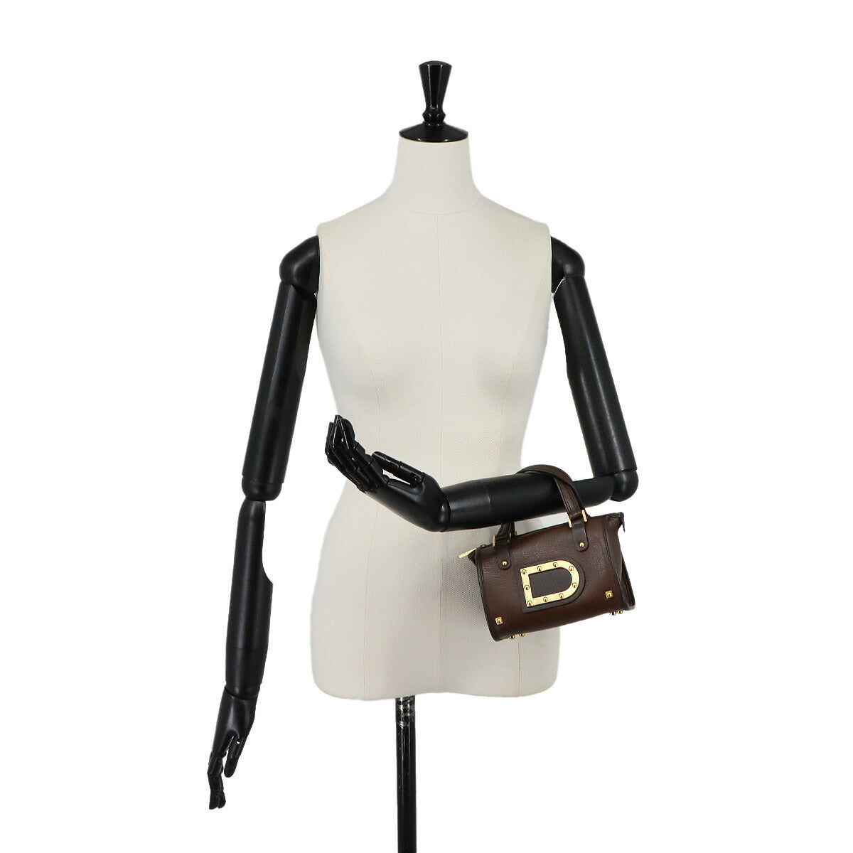 Astrid Mini Hand Bag Leather Brown Purse