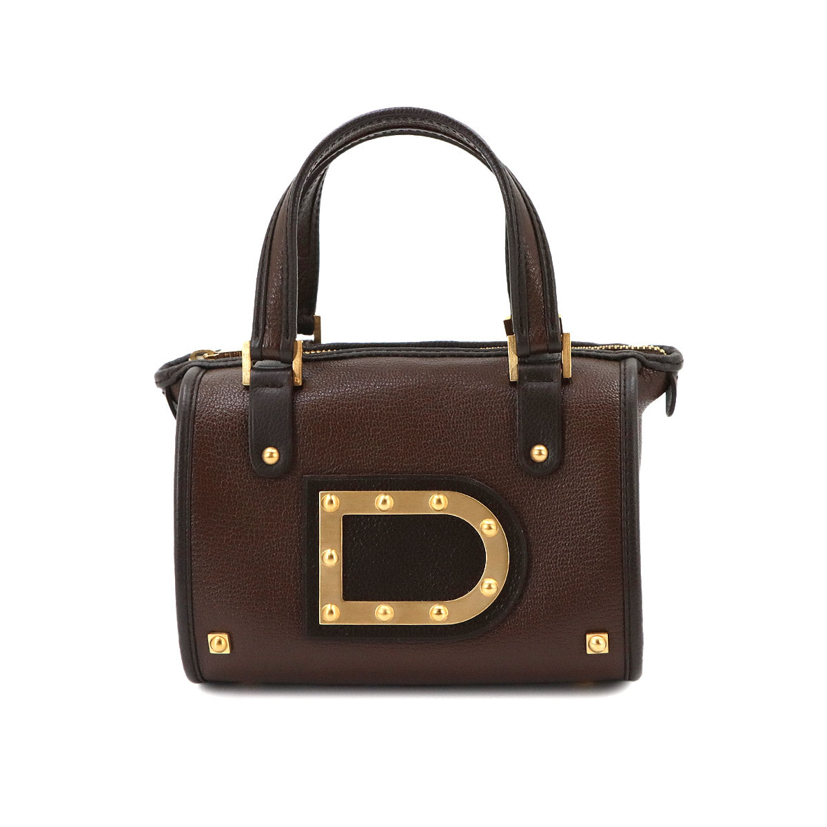 Astrid Mini Hand Bag Leather Brown Purse