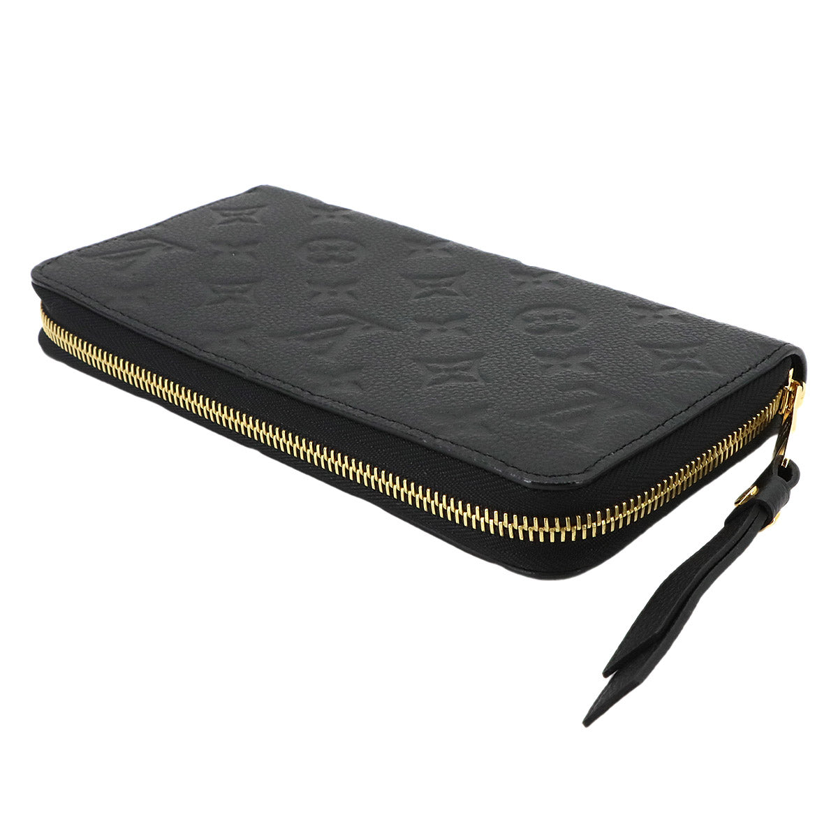 Monogram Empreinte Zippy Wallet Leather Noir M61864