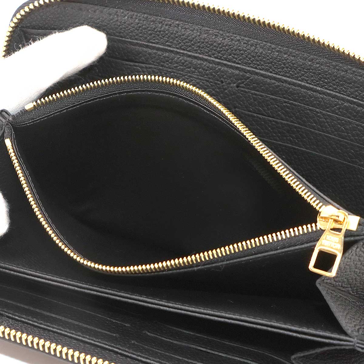 Monogram Empreinte Zippy Wallet Leather Noir M61864