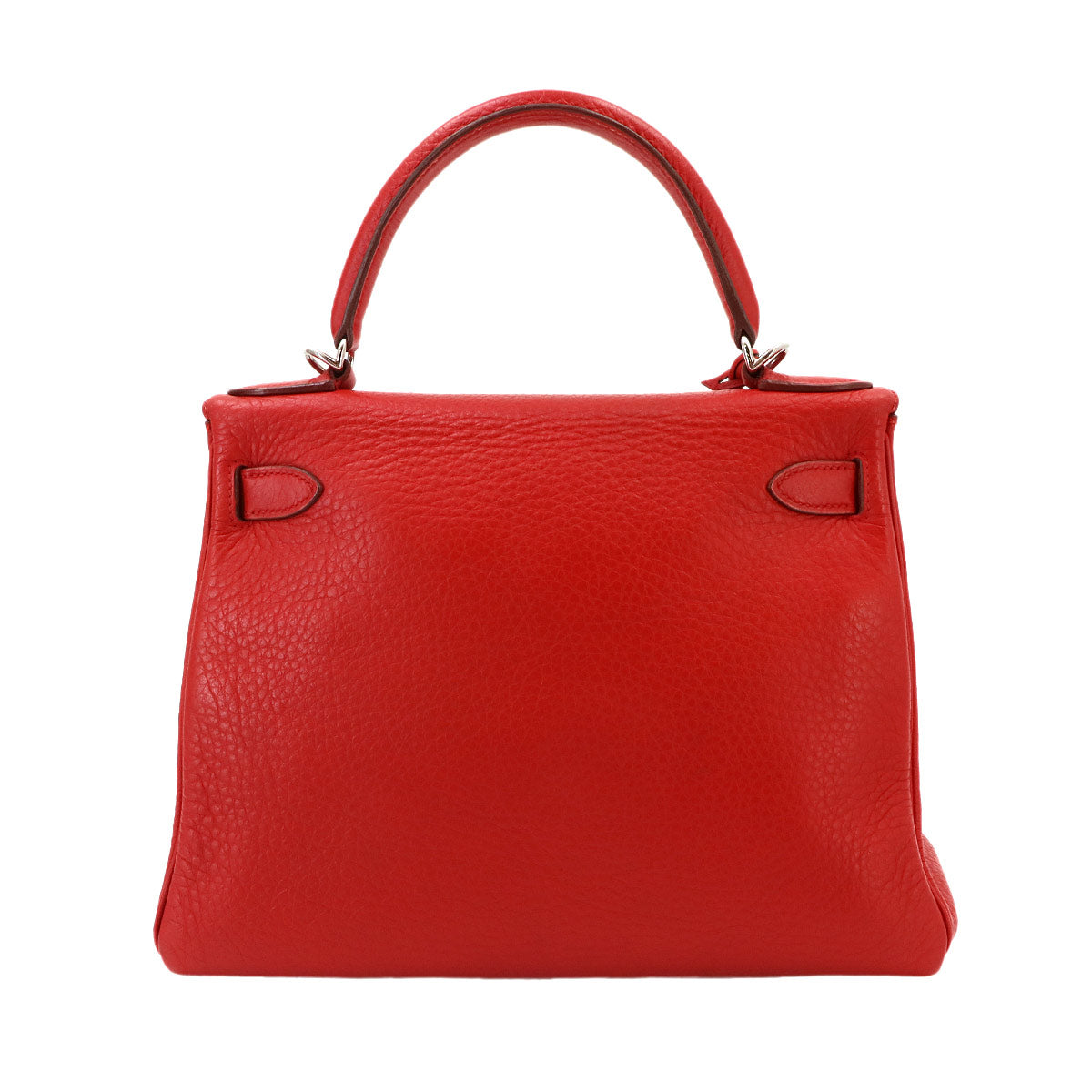 Kelly 28 Taurillon Clemence Red 2way Hand Shoulder Bag
