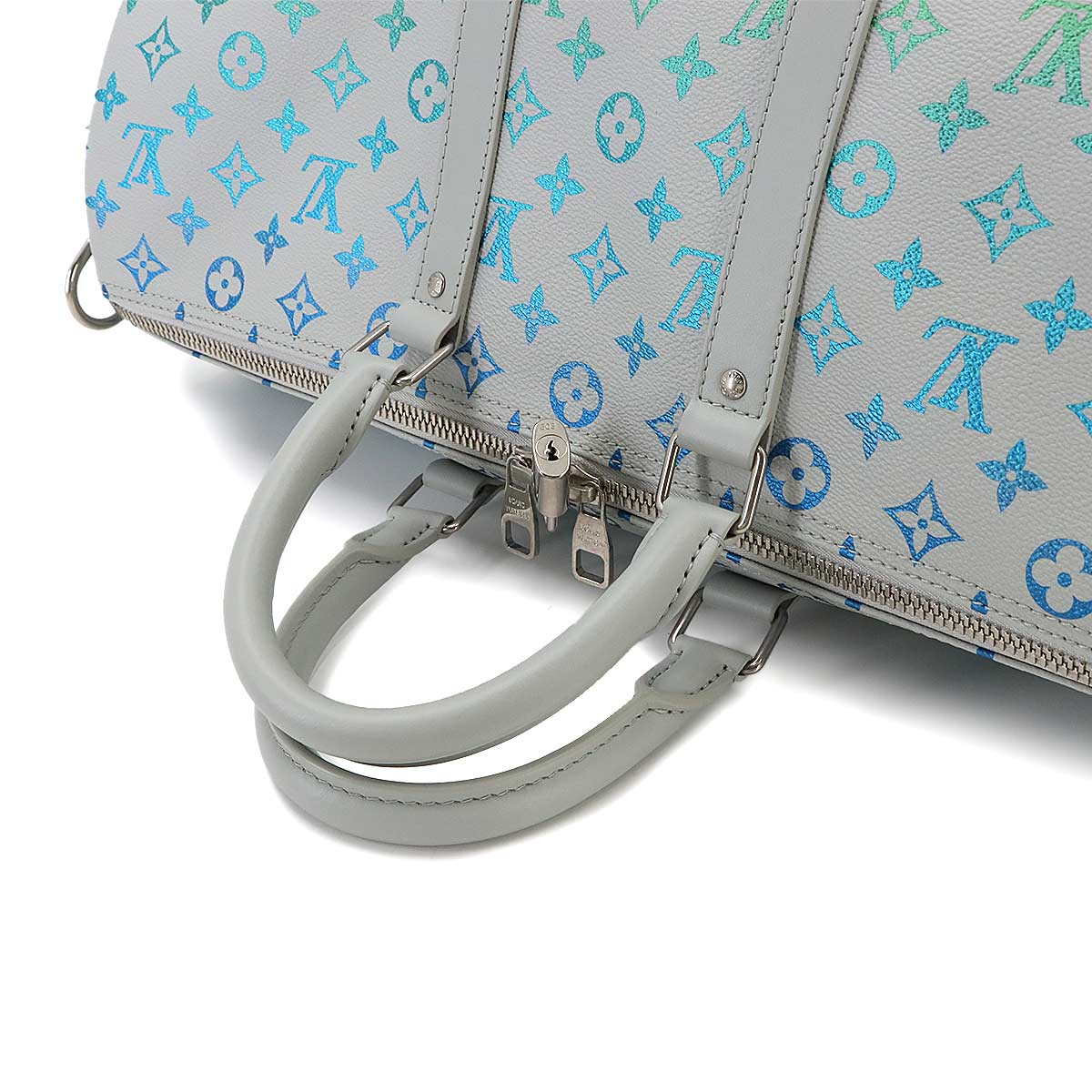 Monogram Iridescent Keepall Bandoliere 45 Luggage M13915