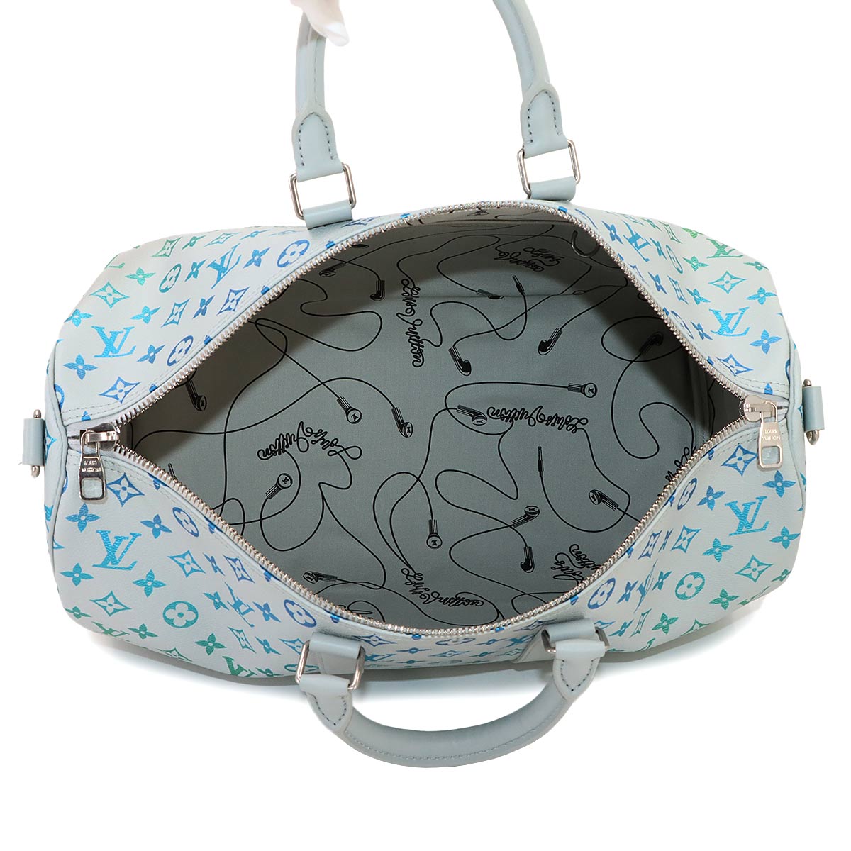 Monogram Iridescent Keepall Bandoliere 45 Luggage M13915