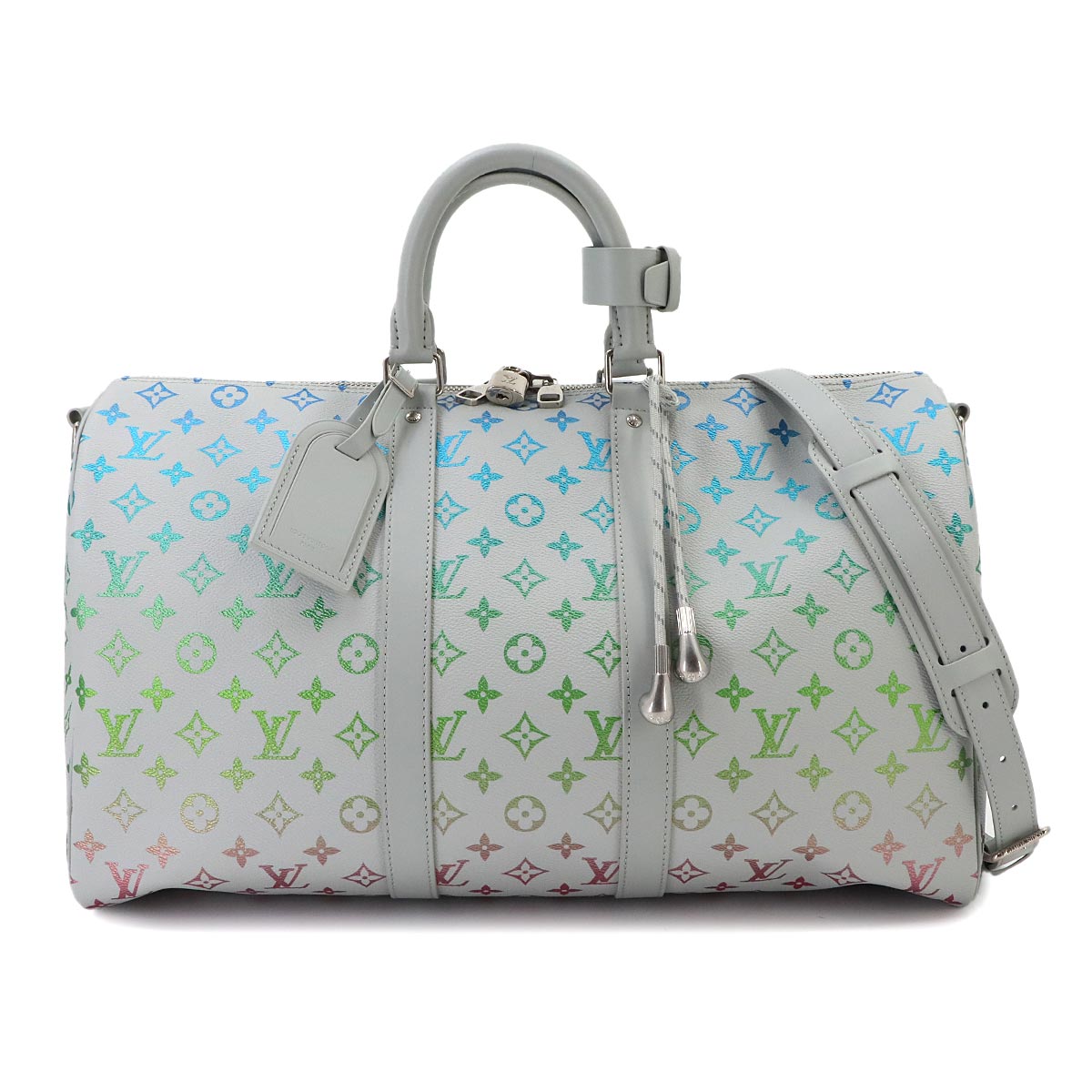 Monogram Iridescent Keepall Bandoliere 45 Luggage M13915