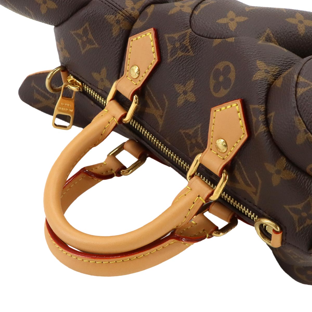 Monogram Pooch Bag 2way Hand Shoulder Bag M12617 Purse