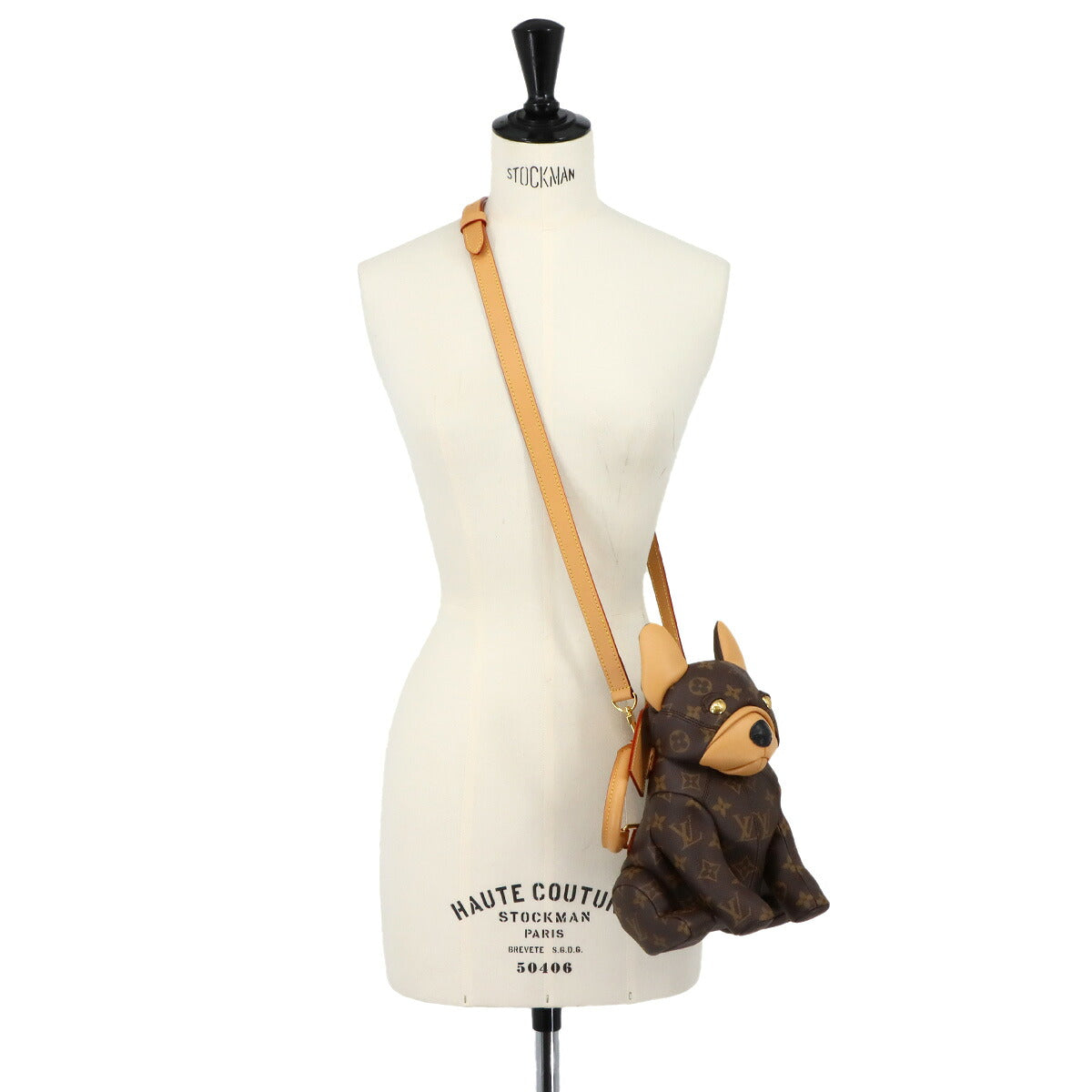Monogram Pooch Bag 2way Hand Shoulder Bag M12617 Purse