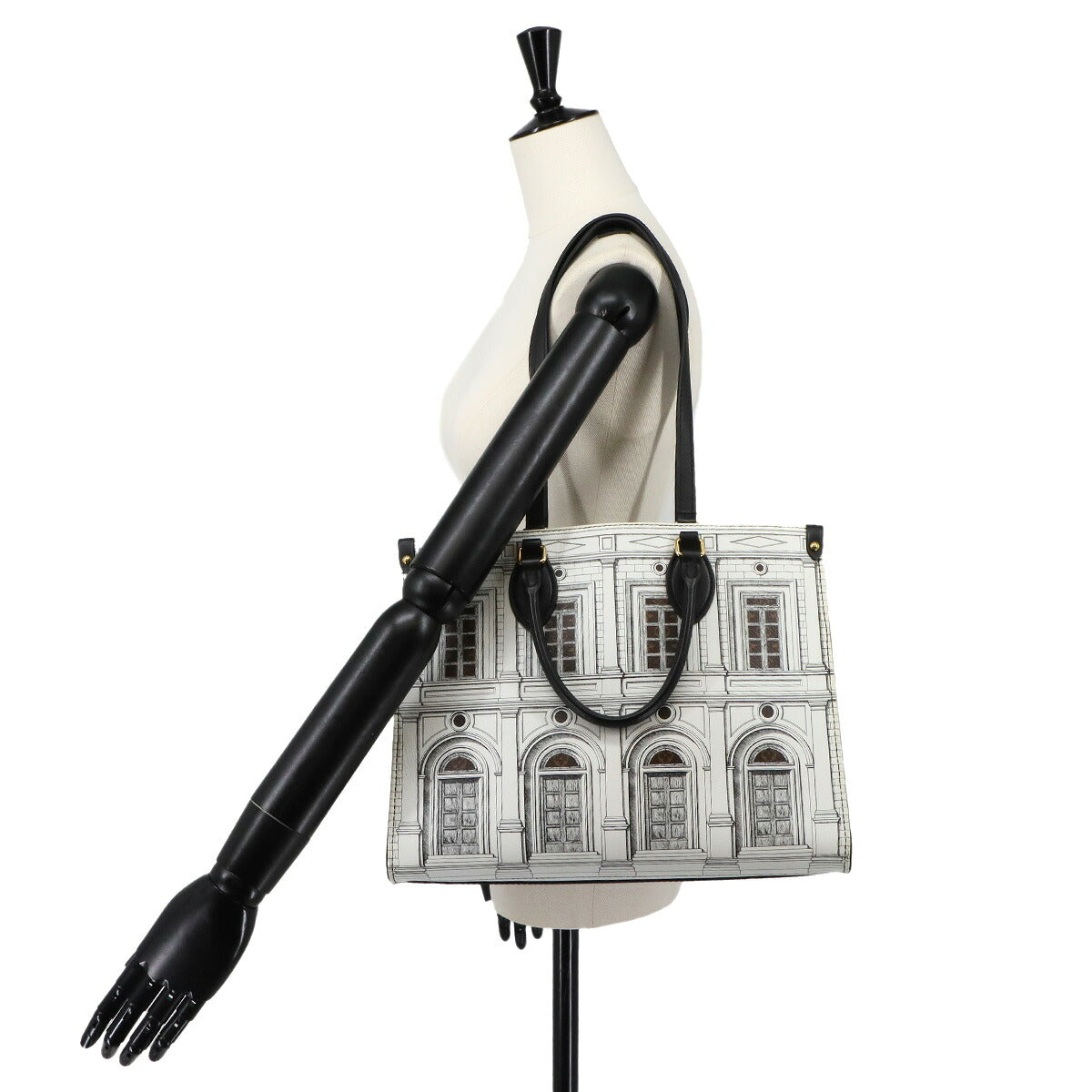 Monogram Onthego MM Tote Shoulder Bag M59264 Fornasetti