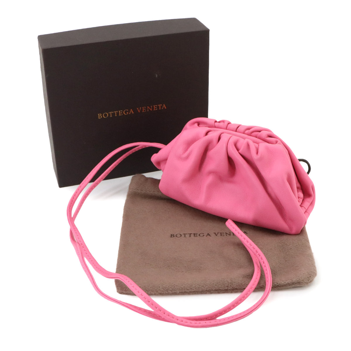 The Pouch Coin Purse Coin case Leather Pink 577816