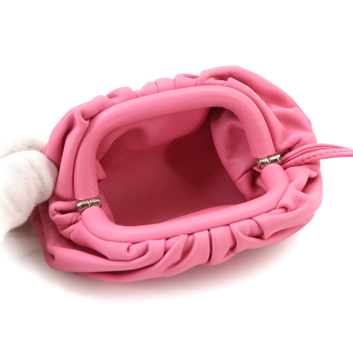 The Pouch Coin Purse Coin case Leather Pink 577816
