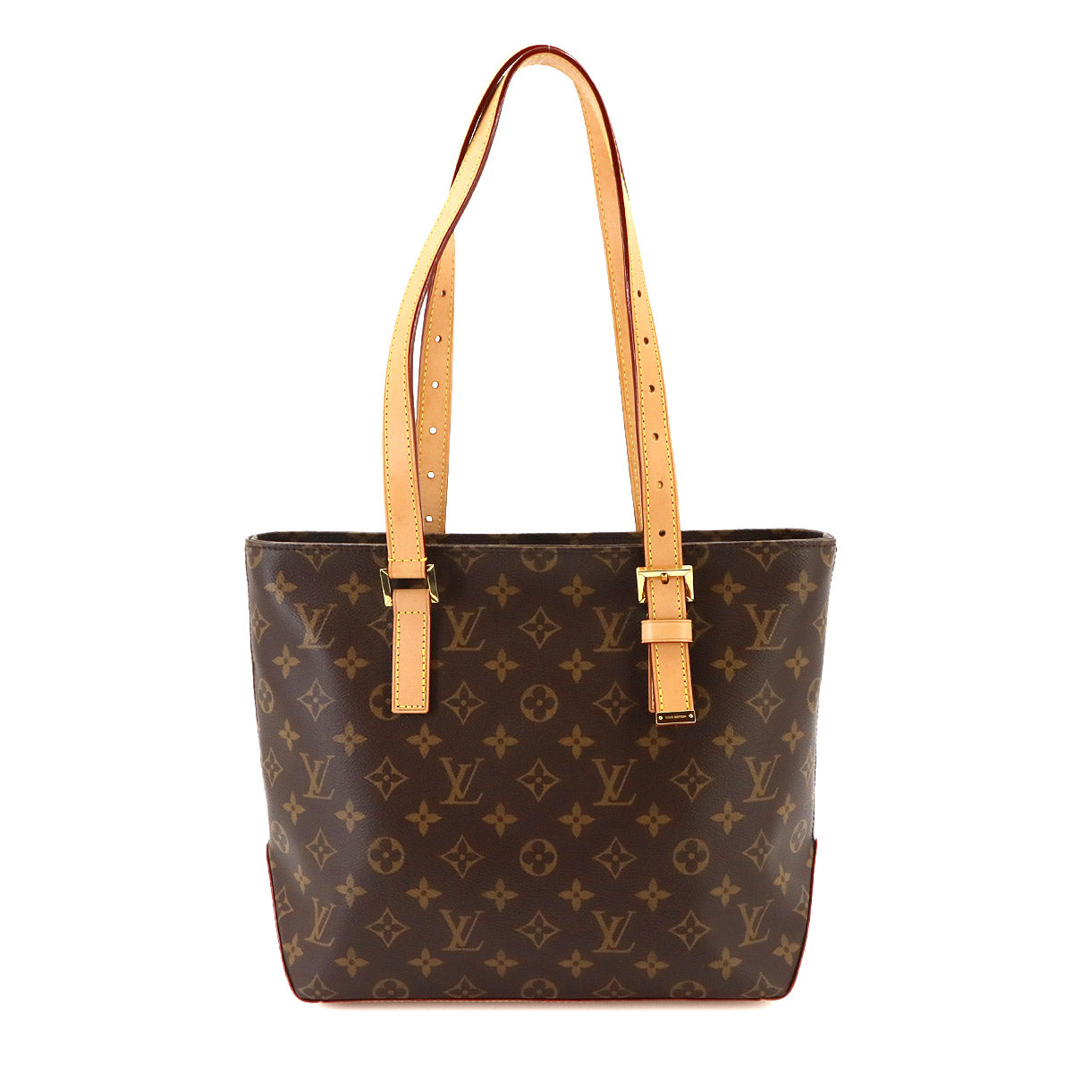 Monogram Piano Tote Bag Brown M12095 Purse