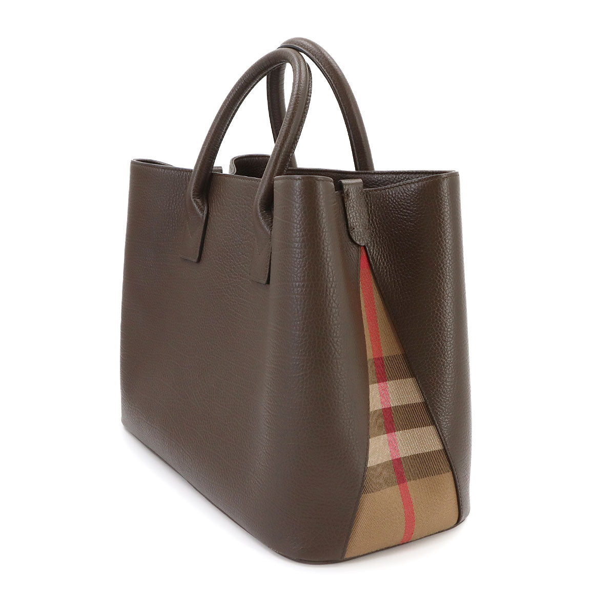 Bermondsey Medium Tote Shoulder Bag Leather Brown 81112721