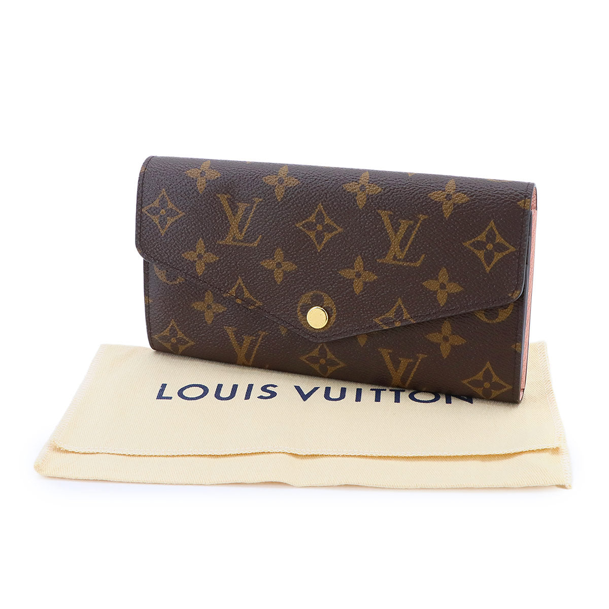 Monogram Sarah Wallet Rose Ballerine M62235 Purse