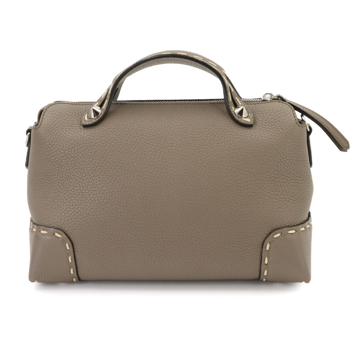 By The Way Medium Hand Shoulder Bag Leather Beige 8BL146 Purse