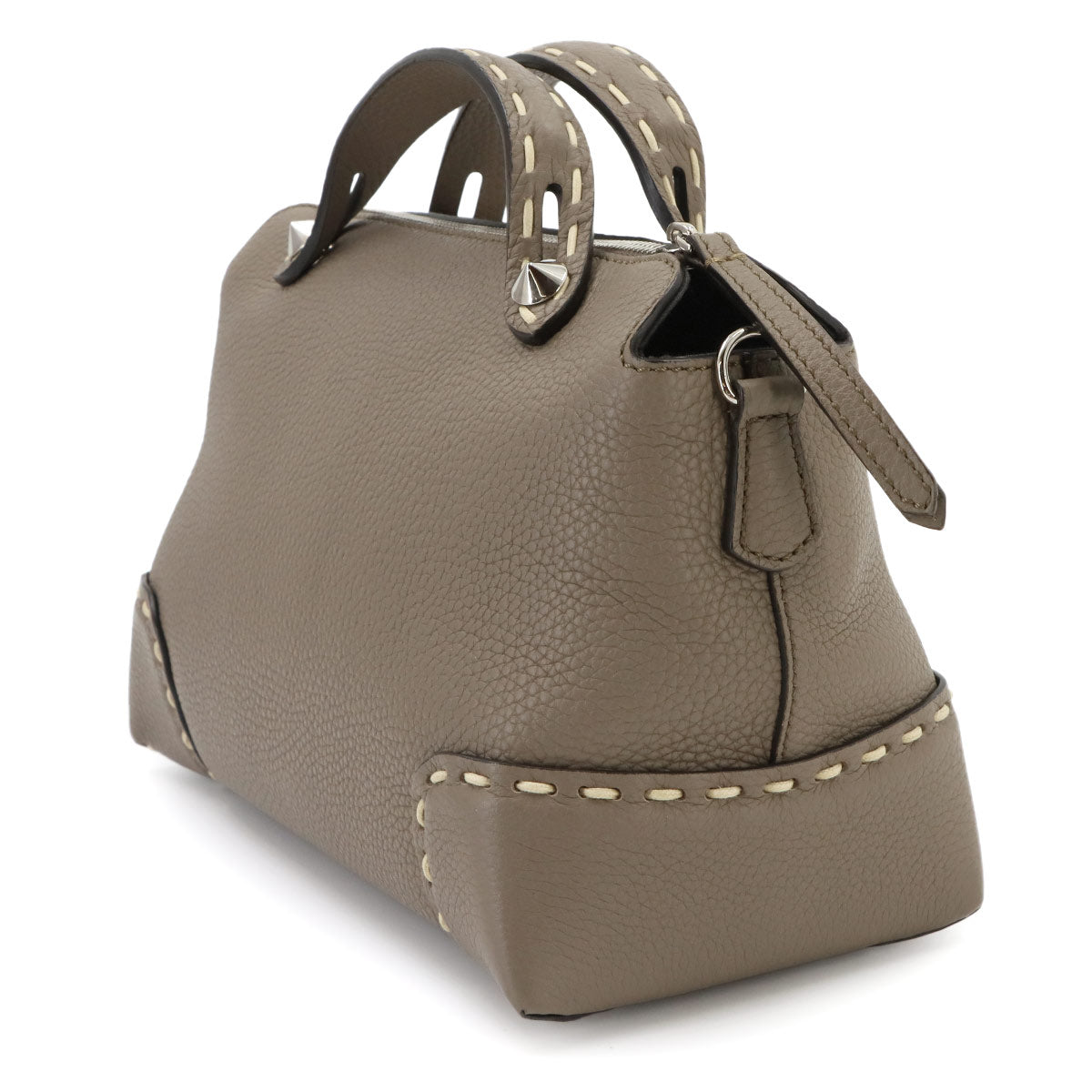 By The Way Medium Hand Shoulder Bag Leather Beige 8BL146 Purse