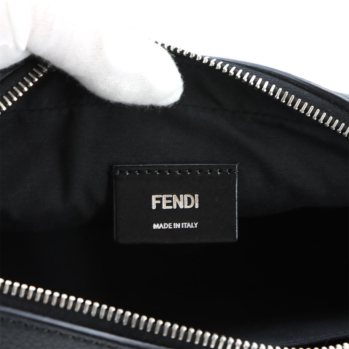 ROMA Camera Case Shoulder Bag Leather Black 7M0286 Purse
