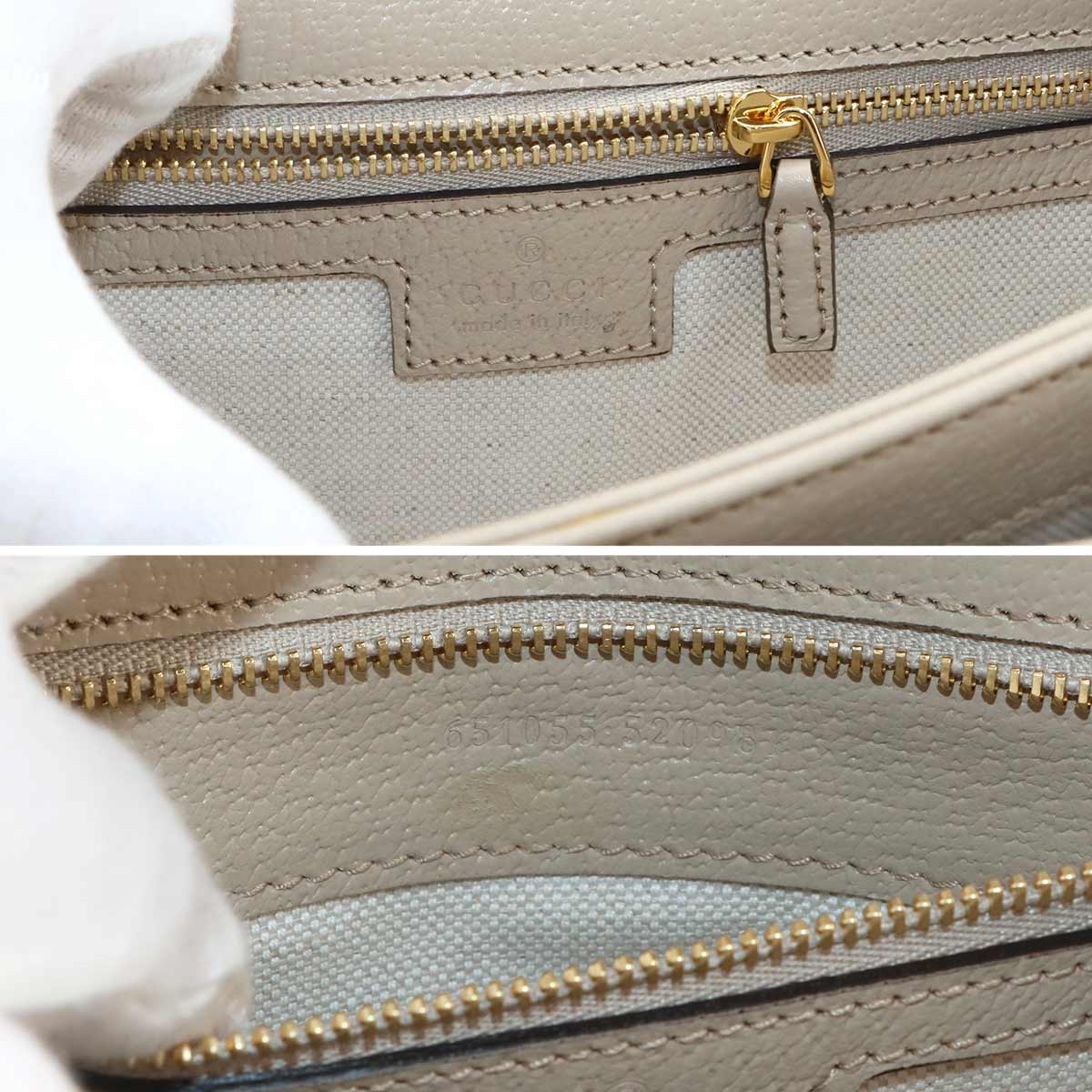 Ophidia Medium Top Handle Hand Shoulder Bag GG Canvas White